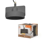 Oprawa Decor Mold Pendant 225MM 1XE27 Dark Gray