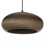 Oprawa Decor Cardboard Drop Pendant E27 Brown