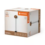 Oprawa Decor Cardboard Ball Floor E27 Brown