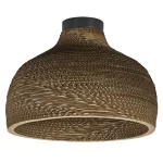 Oprawa Decor Cardboard Hat Ceiling E27 Brown