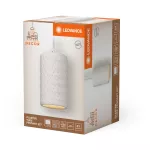 Oprawa Decor Plaster Tube Pendant E27 White