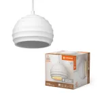 Oprawa Decor Plaster Cup Pendant E27 White