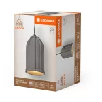 Oprawa Decor Concrete Sim Pendant E27 Dark Gray