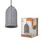 Oprawa Decor Concrete Sim Pendant E27 Dark Gray