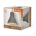 Oprawa Decor Concrete Bim Pendant E27 Dark Gray