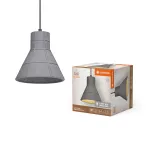 Oprawa Decor Concrete Bim Pendant E27 Dark Gray