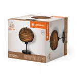 Oprawa Decor Cardboard Ball Table E27 Brown