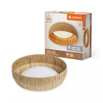 Oprawa Decor Bamboo Paper Ceiling 300 12W 830 Brown