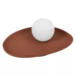 Oprawa Decor Clay Nest Table 1XG9 Brown