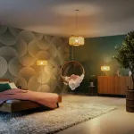 Oprawa Decor Paper Bale Floor 1XE27 Beige