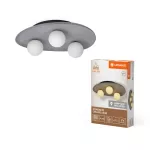 Oprawa Decor Concrete Nest Ceiling 3XG9 Grey