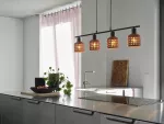 Oprawa Decor Clay Windows Pendant LN 4XE27 Brown