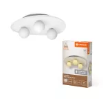 Oprawa Decor Plaster Nest Ceiling 3XG9 White