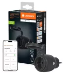 Kompaktowa wtyczka zewnętrzna z inteligentnym gniazdem do sterowania urządzeniami nieinteligentnymi z technologią Matter over WiFi