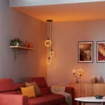 Lampa VINTAGE 1906 LED CLASSIC GLOBE O - SHAPE FILAMENT 4W 818 Smoke E27