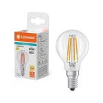 Lampa LED CLASSIC P V 5.9W 830 Clear E14