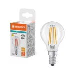 Lampa LED CLASSIC P V 5.9W 827 Clear E14