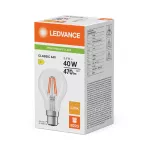 Lampa LED CLASSIC A P 3.4W 827 Clear B22d