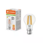Lampa LED CLASSIC A P 5.9W 827 Clear B22d