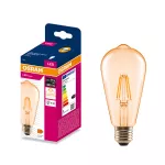 Lampa LED FILAMENT EDISON VALUE 4.2W 2400K Gold E27