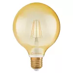Lampa LED FILAMENT GLOBE VALUE 7W 2400K Gold E27