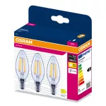 Lampa LED FILAMENT CLASSIC B VALUE 7.5W 2700K Clear E14