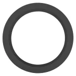 Wymienny pierścień DOWNLIGHT COMFORT EXCHANGEABLE RING D150 BK