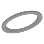 Wymienny pierścień DOWNLIGHT COMFORT EXCHANGEABLE RING D150 GY