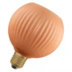 Lampa LED Z KOLOROWYM SZKLANYM KLOSZEM