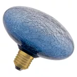 Lampa LED Z KLOSZEM WYKONANYM ZE SZKŁA RYFLOWANEGO