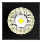 Oprawa AR CEIL SQ V 7W 840 SYM40 BK ON EUELEDV