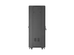 SZAFA INSTALACYJNA RACK STOJĄCA 19" 32U 600X600 CZARNA DRZWI PRZESZKLONE LANBERG (FLAT PACK)