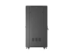 SZAFA INSTALACYJNA RACK STOJĄCA 19" 32U 600X800 CZARNA DRZWI PRZESZKLONE LANBERG (FLAT PACK)