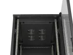 SZAFA INSTALACYJNA RACK STOJĄCA 19" 32U 600X800 CZARNA DRZWI PRZESZKLONE LANBERG (FLAT PACK)