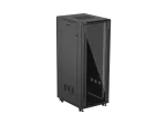 SZAFA INSTALACYJNA RACK STOJĄCA 19" 32U 600X800 CZARNA DRZWI PRZESZKLONE LANBERG (FLAT PACK)