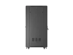 SZAFA INSTALACYJNA RACK STOJĄCA 19" 32U 600X800 CZARNA DRZWI PRZESZKLONE LANBERG (FLAT PACK)
