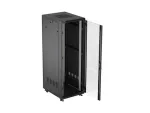 SZAFA INSTALACYJNA RACK STOJĄCA 19" 37U 600X800 CZARNA DRZWI PRZESZKLONE LANBERG (FLAT PACK)