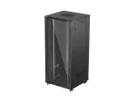 SZAFA INSTALACYJNA RACK STOJĄCA 19" 37U 800X800 CZARNA DRZWI PRZESZKLONE LANBERG (FLAT PACK)