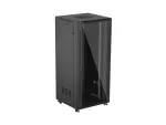 SZAFA INSTALACYJNA RACK STOJĄCA 19" 37U 800X800 CZARNA DRZWI PRZESZKLONE LANBERG (FLAT PACK)