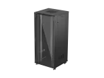 SZAFA INSTALACYJNA RACK STOJĄCA 19" 37U 800X800 CZARNA DRZWI PRZESZKLONE LANBERG (FLAT PACK)