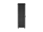 SZAFA INSTALACYJNA RACK STOJĄCA 19" 42U 600X1000 CZARNA DRZWI PRZESZKLONE LANBERG (FLAT PACK)
