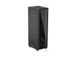SZAFA INSTALACYJNA RACK STOJĄCA 19" 42U 600X800 CZARNA DRZWI PRZESZKLONE LANBERG (FLAT PACK)