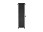 SZAFA INSTALACYJNA RACK STOJĄCA 19" 42U 600X800 CZARNA DRZWI PRZESZKLONE LANBERG (FLAT PACK)