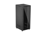 SZAFA INSTALACYJNA RACK STOJĄCA 19" 42U 800X1000 CZARNA DRZWI PRZESZKLONE LANBERG (FLAT PACK)