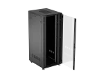 SZAFA INSTALACYJNA RACK STOJĄCA 19" 42U 800X1000 CZARNA DRZWI PRZESZKLONE LANBERG (FLAT PACK)