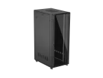 SZAFA INSTALACYJNA RACK STOJĄCA 19" 42U 800X1200 CZARNA DRZWI PRZESZKLONE LANBERG (FLAT PACK)