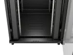 SZAFA INSTALACYJNA RACK STOJĄCA 19" 42U 800X800 CZARNA LANBERG (FLAT PACK)