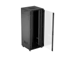 SZAFA INSTALACYJNA RACK STOJĄCA 19" 42U 800X800 CZARNA LANBERG (FLAT PACK)
