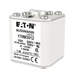 170M3512 Wkładka szybka, 100 A, AC 690 V, compact size 1, 45 x 59 x 51 mm, aR, IEC, UL