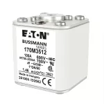 170M3512 Wkładka szybka, 100 A, AC 690 V, compact size 1, 45 x 59 x 51 mm, aR, IEC, UL